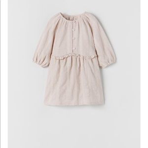 Zara embroidered dress